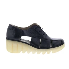Fly London Bogi BOGI466FLY-000 Womens Black Oxfords & Lace Ups Casual Shoes