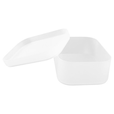 1pc Cosmetics Storage Box Desktop Kosmetikbehälter staubdes Box für Zuhause