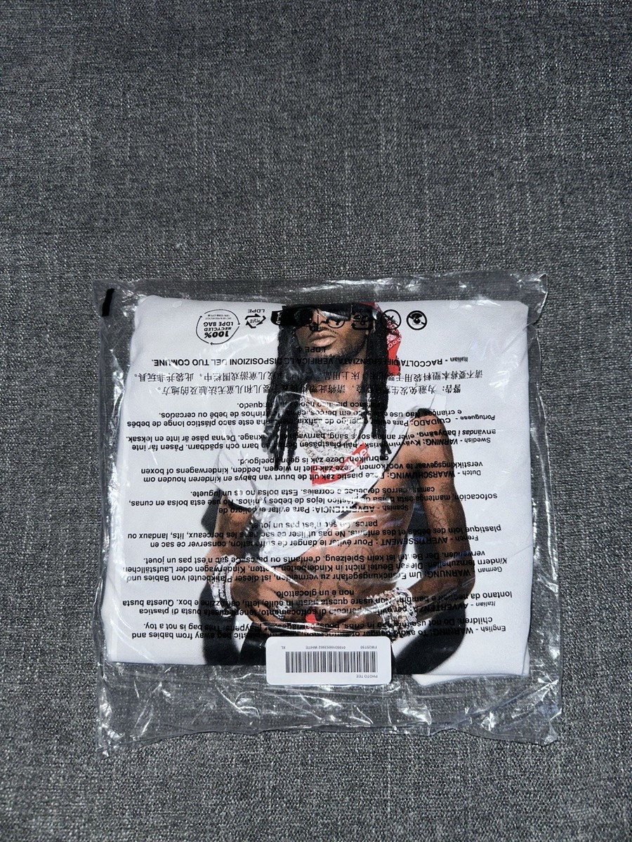 Supreme Playboi Carti Tee XL White IN HAND READY TO SHIP
