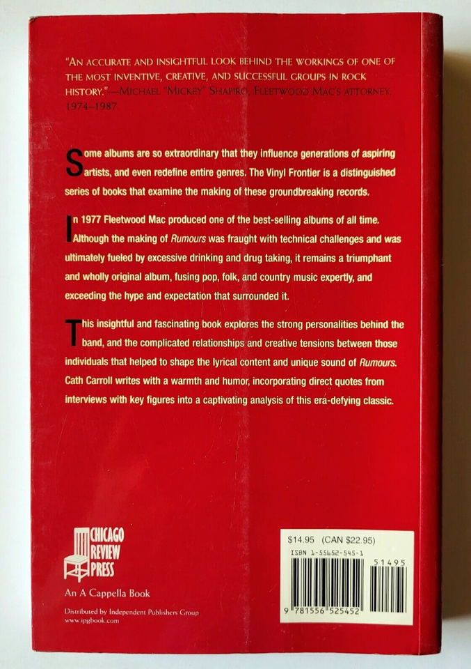 Never Break the Chain Fleetwood Mac and the Making of Rumours by Cath