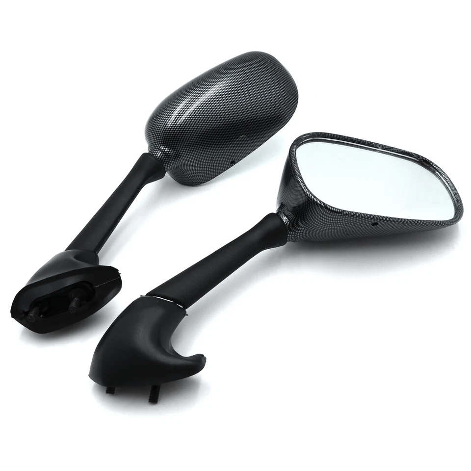 Espejos retrovisores de carreras de repuesto OEM para Yamaha YZF R1 2007 2008 YZF R6 2006 carbono Foto 4 de 4
