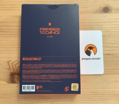 BTS - PTD PERMISSION TO DANCE ON STAGE - SEOUL NECKLACE CARD