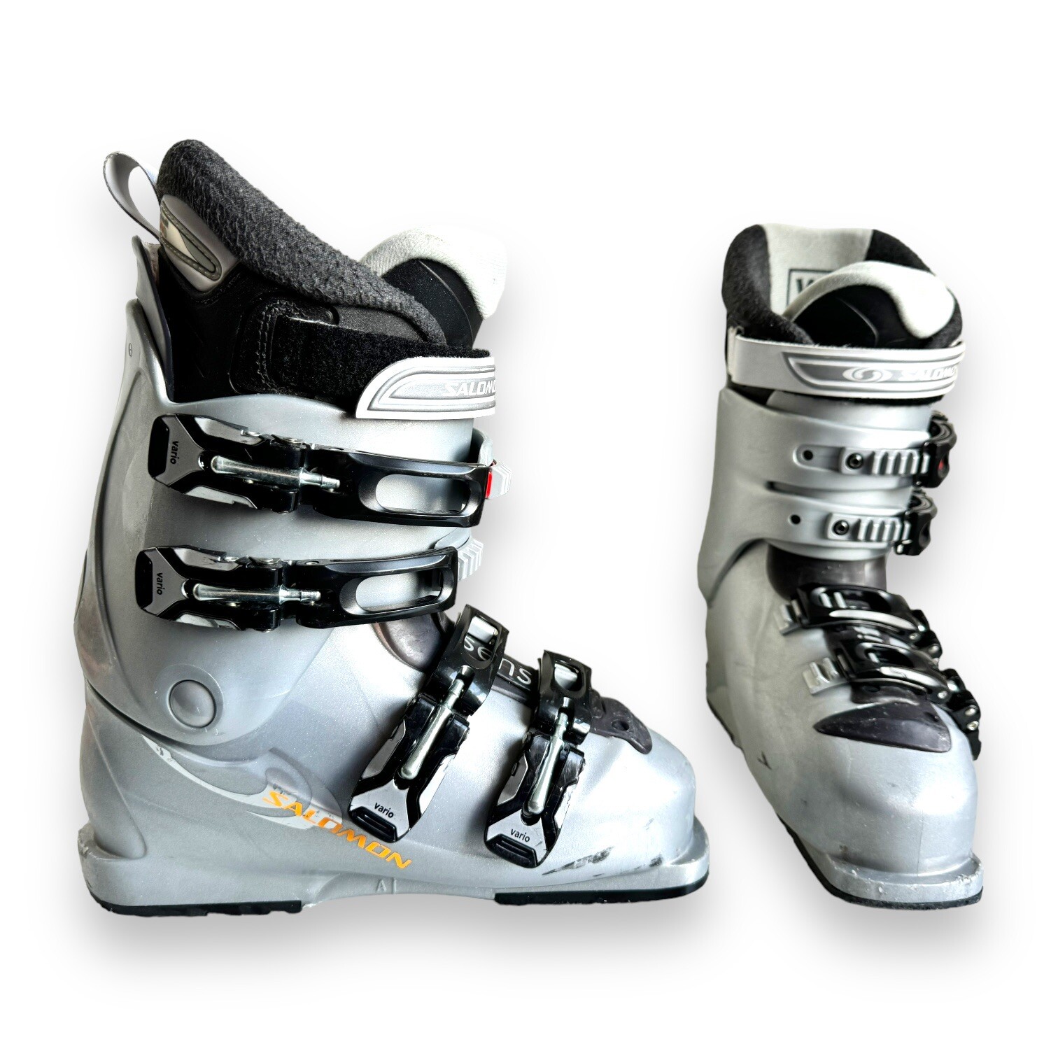 Salomon Scarponi da sci Performa 4.0 donna UK taglia 6 5 25 5 Thermicfit 295 mm usati