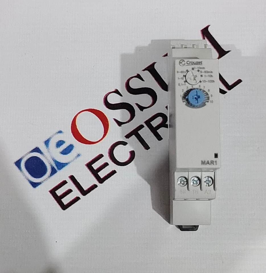 CROUZET MAR1 ELECTRONIC TIMER TIMING 0.1S-100H VOLTAGE 24-240VAC/24VDC FAST SHIP - Image 2 of 4