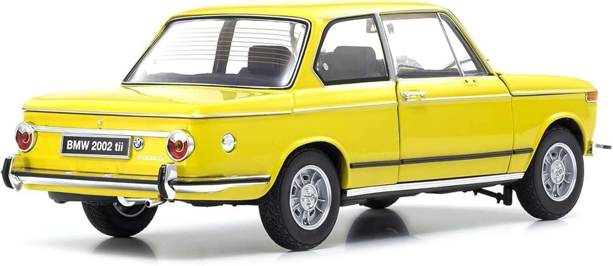 【京商】1/18　BMW2002tii Finished Product Kyosho 1/18 BMW 2002 Tii Yellow from Japan