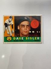 1960 topps baseball Dave Sisler #186