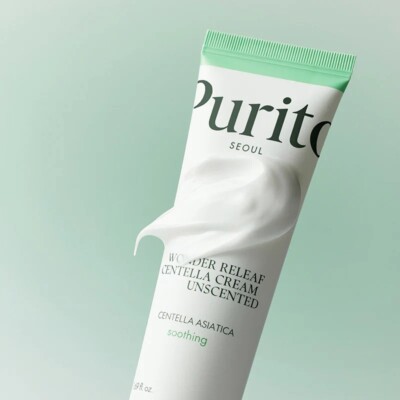 Purito Seoul Wonder Releaf Centella Creme unparfümiert 50ml, vegan, beruhigend, KBeauty