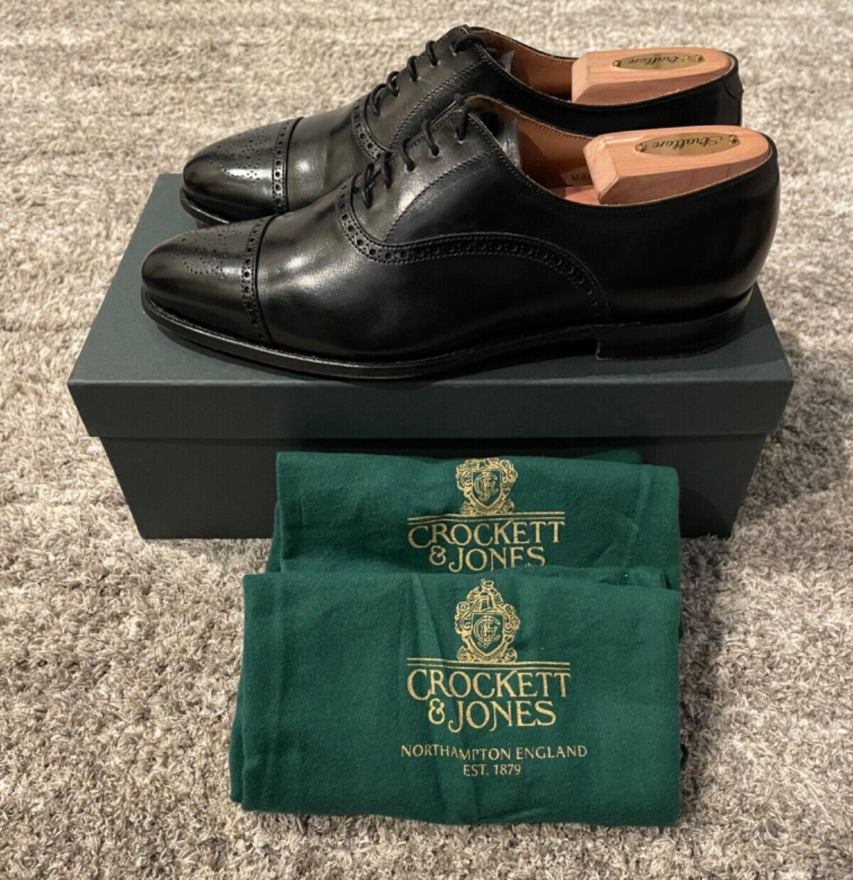 Crockett&Jones HARVARD なじめ UK6E コードバン