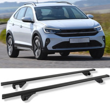 2tlg Dachträger Gepäckträger Gepäckablage Relingträger für VW Taigo 2020-2025