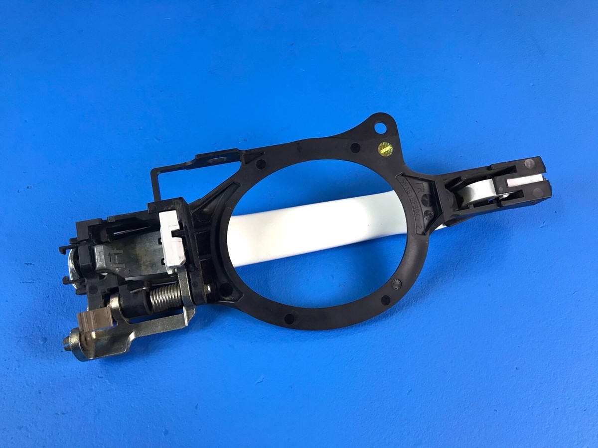 08-15 MITSUBISHI LANCER EVO X FRONT RIGHT DOOR HANDLE WICKED WHITE