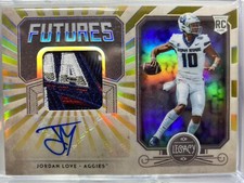 Jordan Love 2020 ROOKIE RPA Legacy Futures 05/10 Bowl Patch! No. FP-JL  