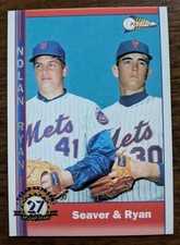 TOM SEAVER, NOLAN RYAN 1993 PACIFIC TEXAS EXPRESS #241