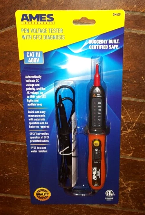 Ames instruments clearance voltage tester