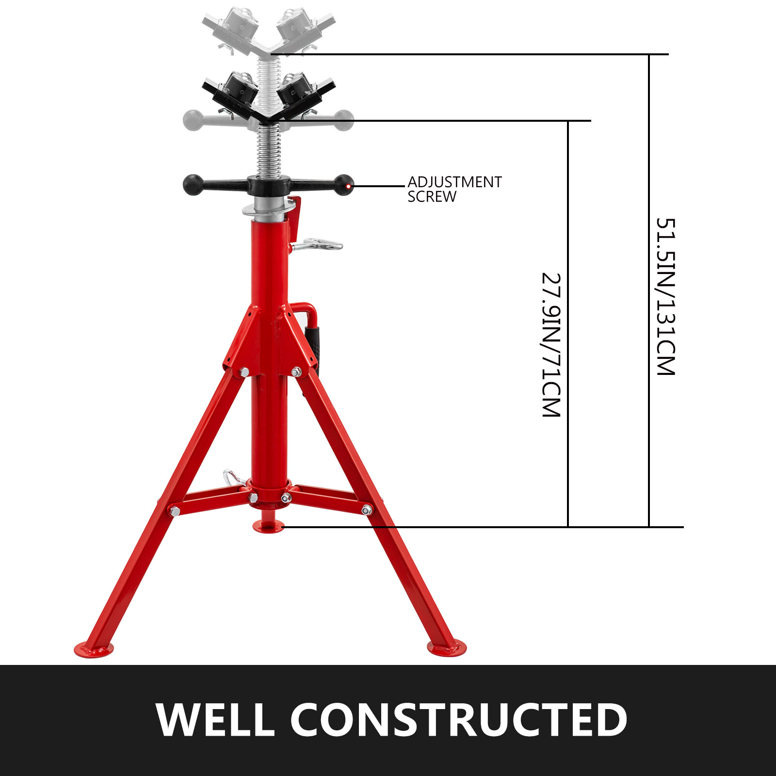 Support de tuyau pliable fini les blocages grâce à la tête 4 billes - 2