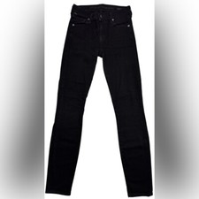 Citizens of Humanity Thompson Mid Rise Black Skinny Pant Womens 25