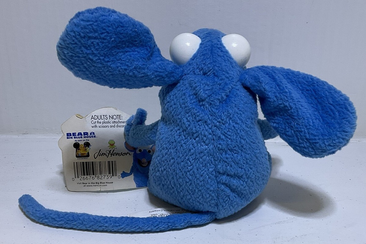 Les jouets de l'ours dans la grande maison bleue