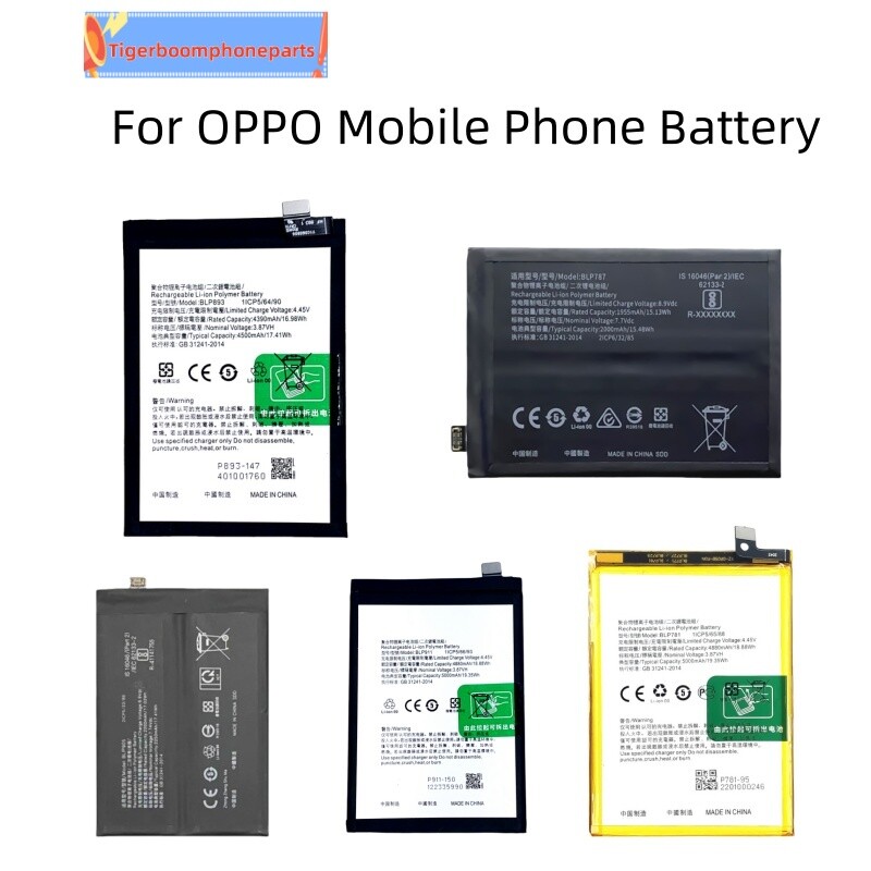 Battery For Reno 3A BLP765 OPPO Reno 5 BLP819 BLP771 Realme X50