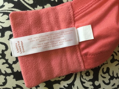 Cacique Pink Coral Lightly Lined Full Coverage T Shirt Underwire Bra Size 42DD - Picture 6 of 9