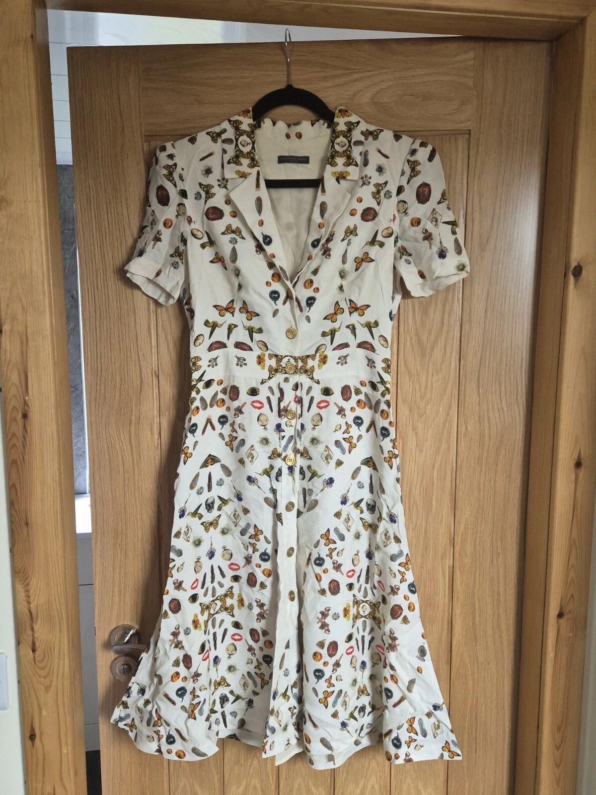 Abito Alexander McQueen taglia Uk12 Aso Amal Clooney