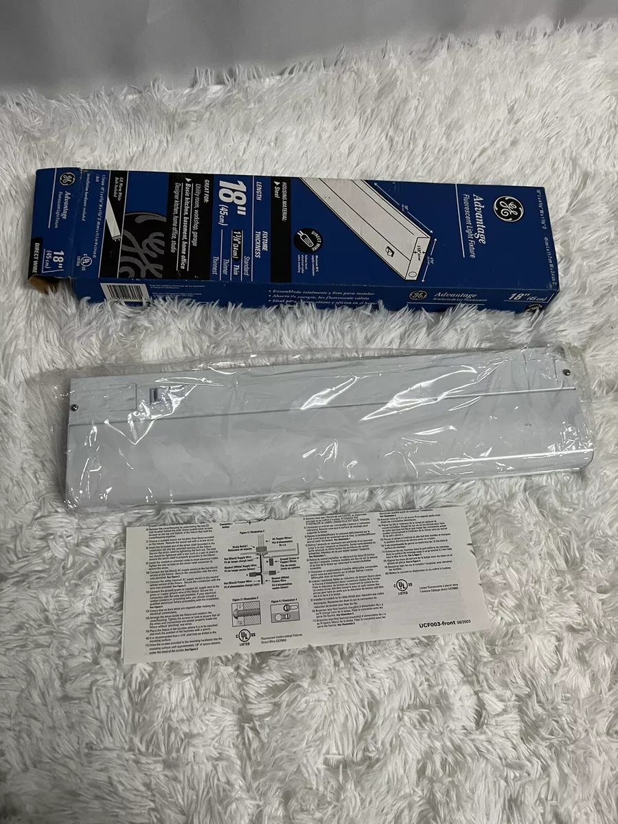 18 under sale cabinet fluorescent light