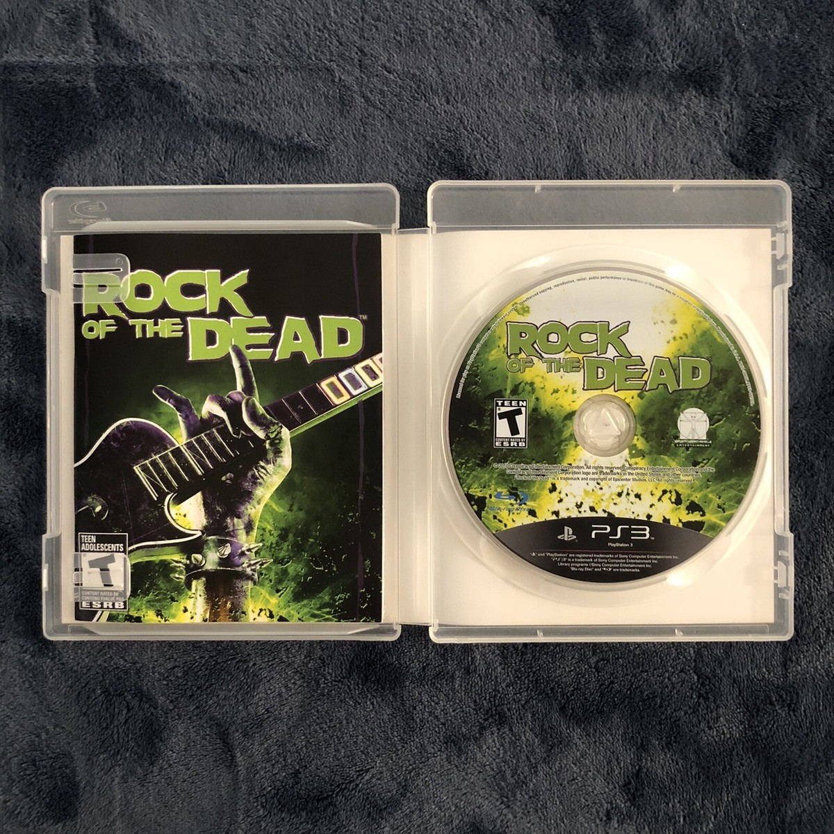 Rock of the Dead (Sony Playstation 3, PS3) CIB Complete & Tested