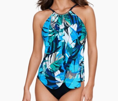 Magicsuit Women's Swimsuit Size 10 Jill Palm Desert One Piece Fly Away Front