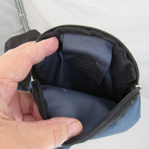 Easton Borsa per attrezzatura mazza da baseball blu e bianca 35 pollici - Foto 4 di 6