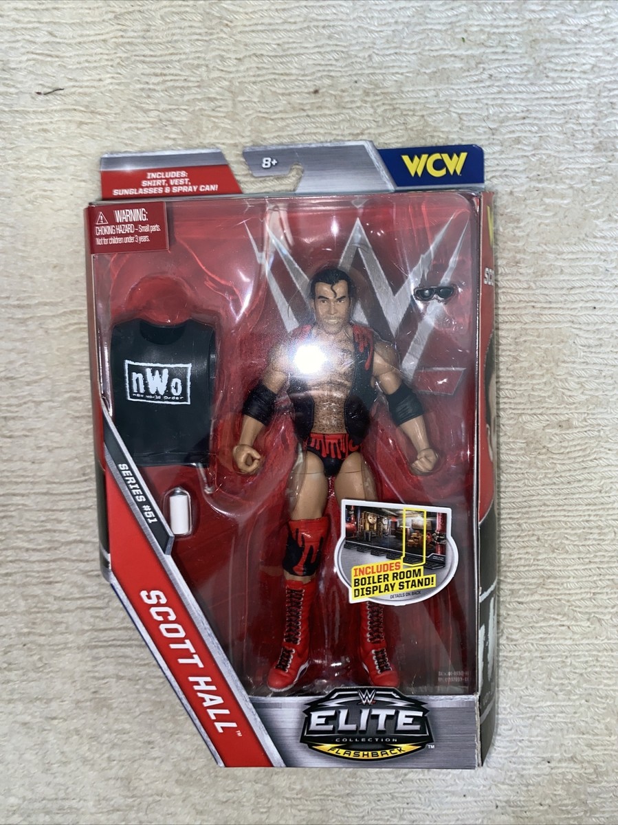 スポーツ Mattel WWE Elite Ultimate Scott Hall Scott Hall - WWE Ultimate Edition Ringside Exclusive Toy