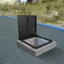 31.88*31.88 in Roof Hatch Roof Access Hatch Roof Security Door Aluminum Alloy