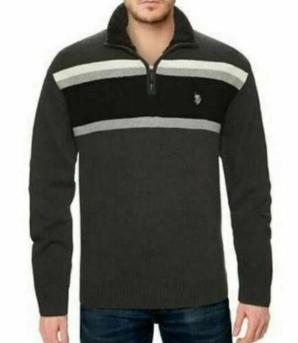 U.S. Polo Assn.Men's 1/4 Zip Sweater 