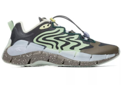 Brain Dead x Reebok  Zig Kinetica II  Aloe Green/Grey NWT (Mens 10) S23890