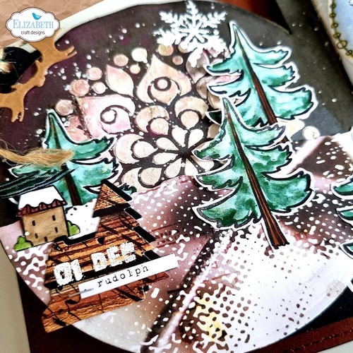 Elizabeth Craft Designs, Stencils, Winter stencils 4er Pack - Picture 3 of 4