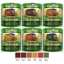 Cuprinol Ultimate Garden Wood Preserver- All Colours - 4L, 8L, 12L, 16L UV+