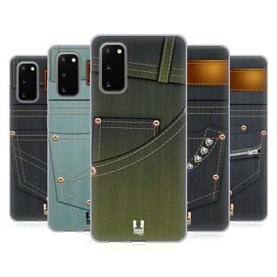 HEAD CASE DESIGNS JEANSHOSENTASCHE SOFT GEL HANDYHÜLLE FÜR SAMSUNG HANDYS 1