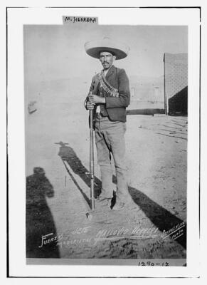 M. Herrera c1900 Large Old Photo