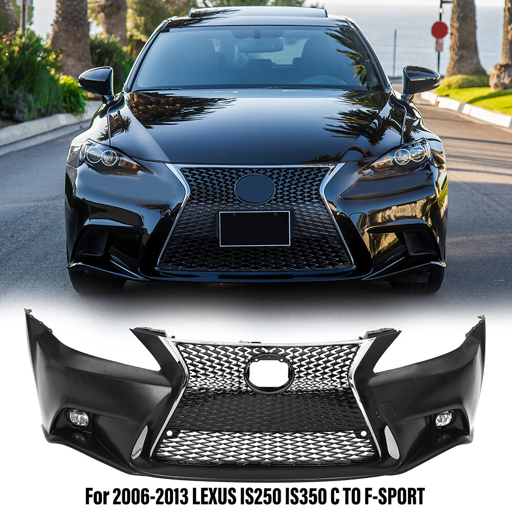 Fit For 2006-2013 Lexus IS250 IS350 C F-Sport New Front Bumper