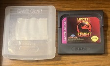 Sega Game Gear Game Mortal Kombat 2 1994 Tested Works Great No Box Gamegear EUC