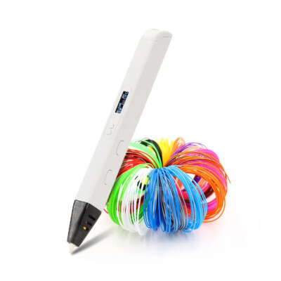 Penna 3D per stampa stereoscopica professionale con set di filamenti 3D PEN