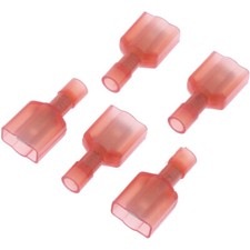 Flachstecker JMP 1,0 rot  5 St&uuml;ck