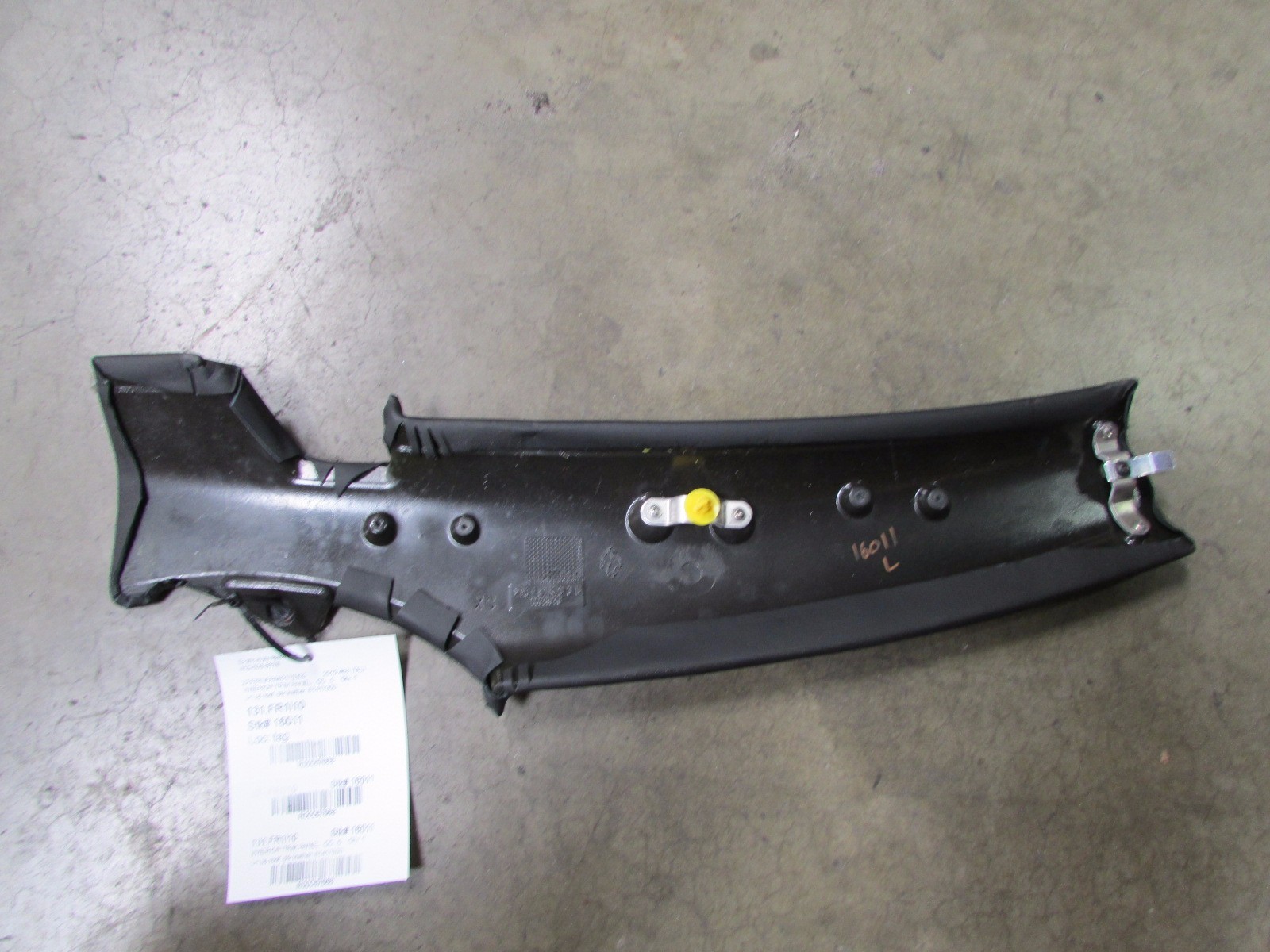 Ferrari 458 Italia, LH, Left Roof Panel Trim, Black, Used, P/N 81417300