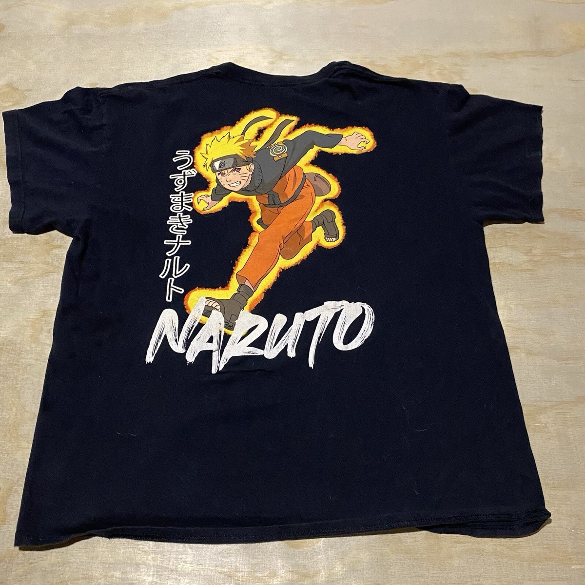 Naruto Shirt XL Vintage 00s Anime Manga Shippuden Collection