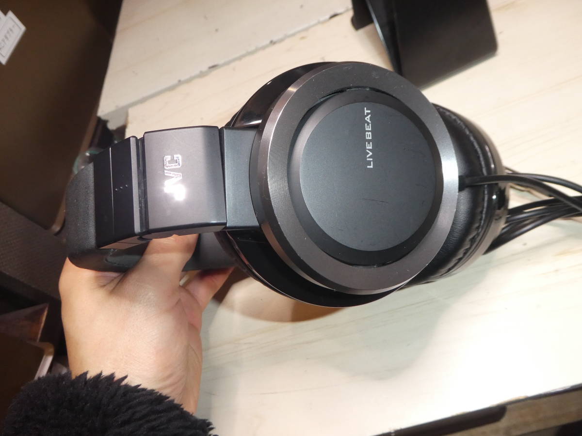 JVC KENWOOD HA-SZ1000 Stereo Headphones Black Works Japan | eBay