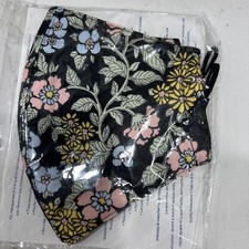 Tory Burch medical grade mask two layer flowers