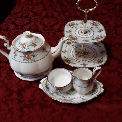 Royal Albert Petit point Tea Set