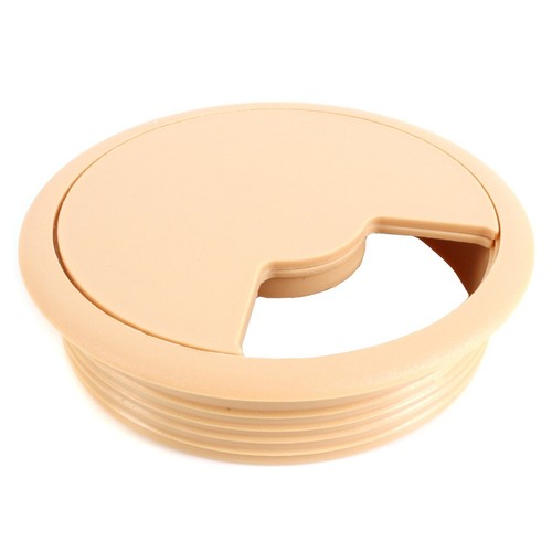 5x CABLE TIDY DISCS Office Phone Line Desk PC Computer Wire Organiser Grommet UK - 第 3/4 張圖片
