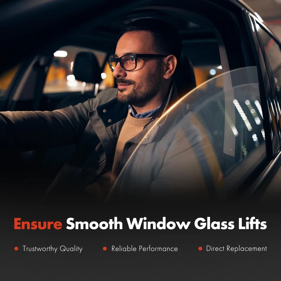 Placa elevadora de cristal de ventana para Chevrolet C1500 C2500 Cadillac delantera izquierda o derecha Foto 3 de 4