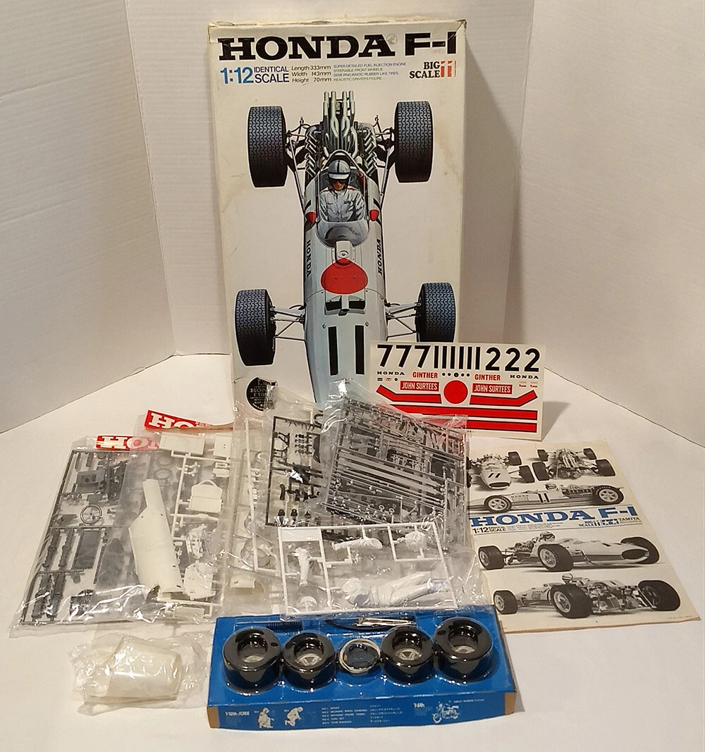Tamiya HONDA F-1 RA273 1:12 Scale Model Kit 1211 ~ NEW IN OPEN BOX w/ Box Damage