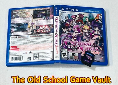 Criminal Girls Invite Only -  PlayStation PS Vita Game - Tested