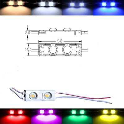 100X LED Modul - Neutral Weiß 6500K - Werbebeleuchtung