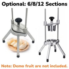 6/8/12 Sections Citrus Dicer Wedge Slicing Machine Fruit Slicer Vegetable Cutter